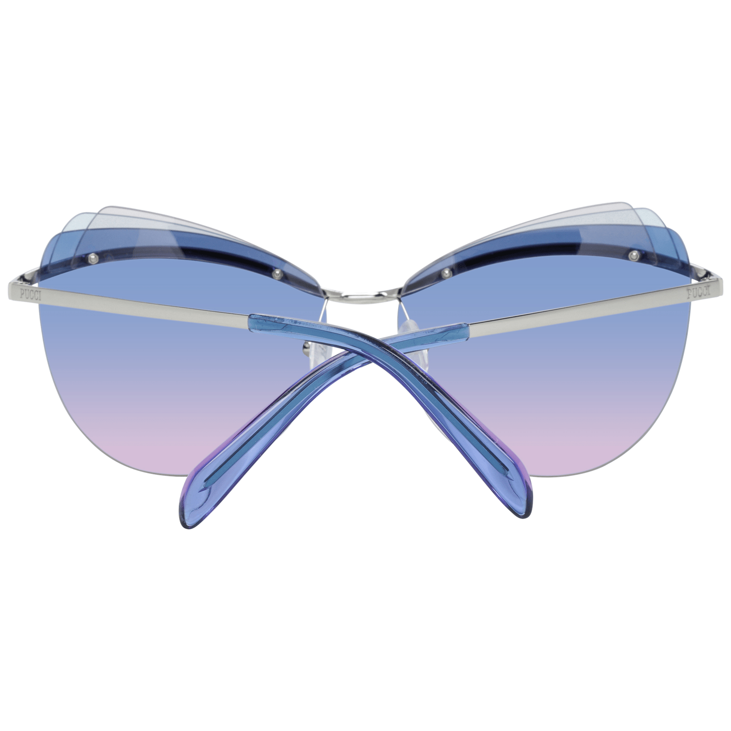 Emilio Pucci Gold Damen Sonnenbrille