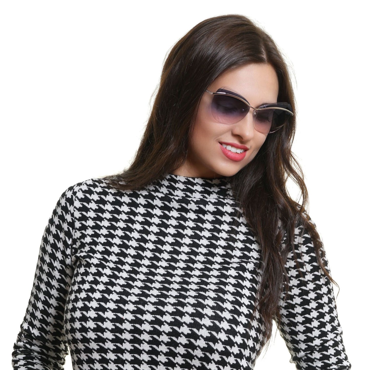 Emilio Pucci Gold Damen Sonnenbrille