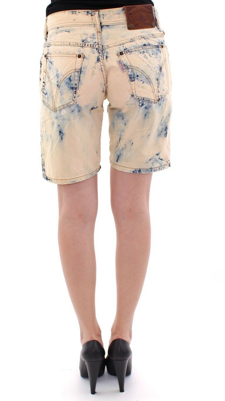 Dolce & Gabbana Chic Summertime Shorts in cotone blu