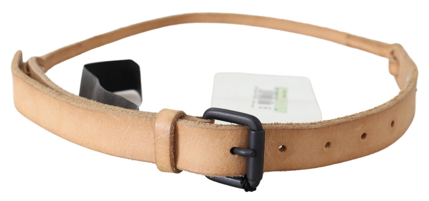 Cintura elegante in pelle marrone Scervino Street