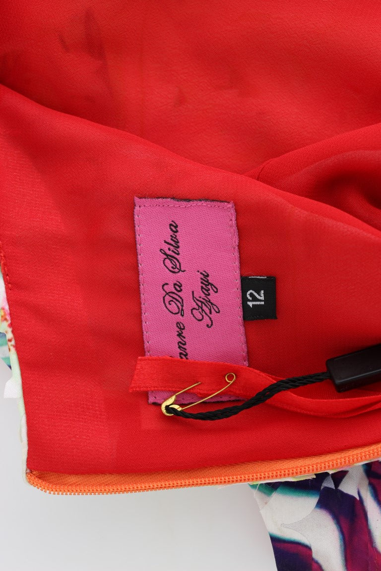 Lanre Da Silva Ajayi Multicolor Organza Sheath Dress