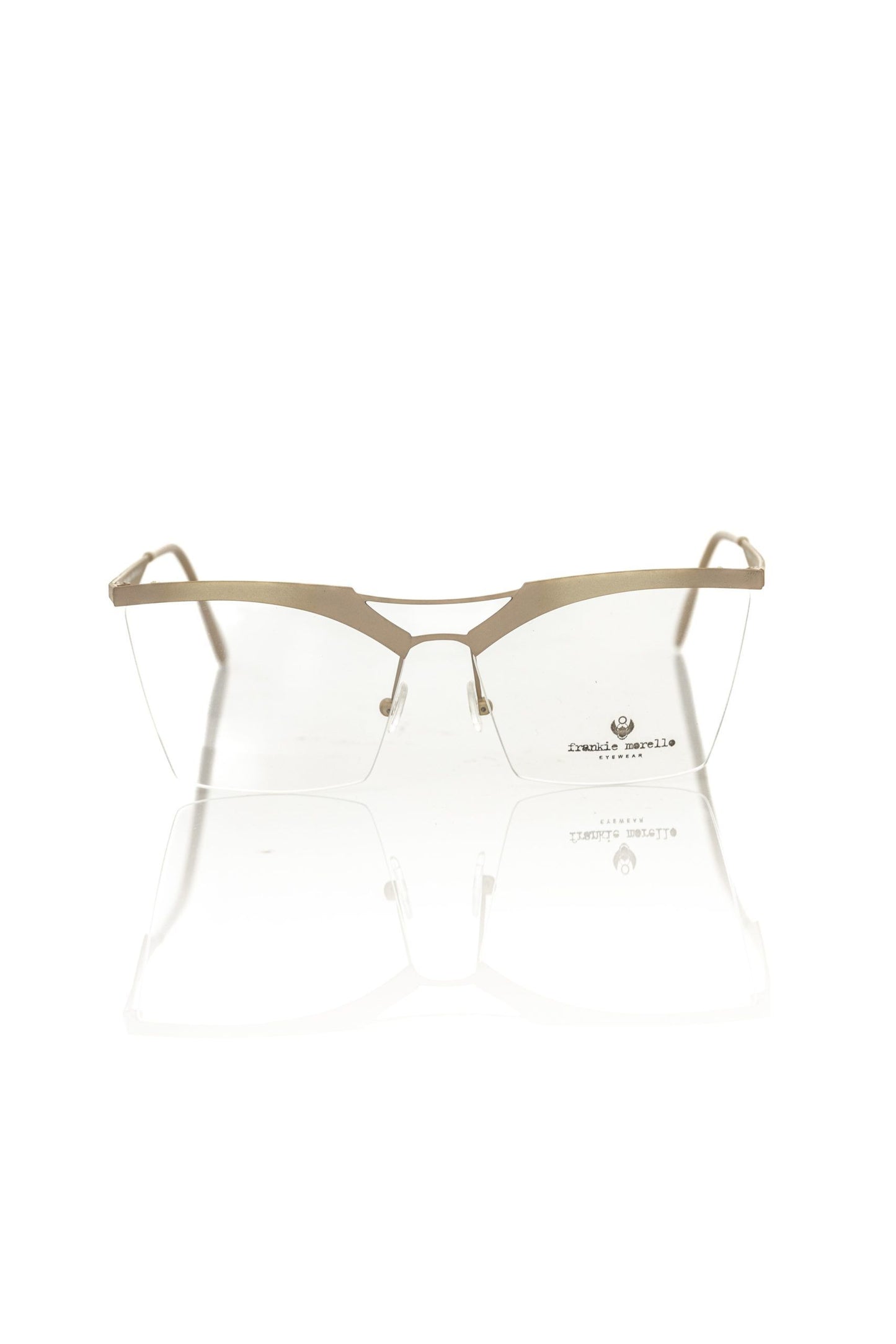 Frankie Morello Brown Metallic Fibre Women Frame