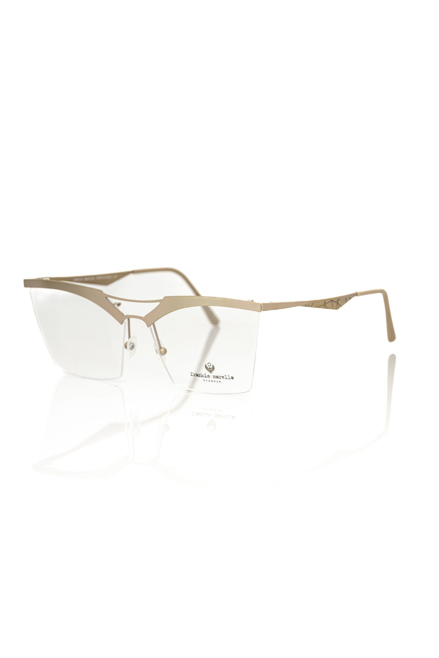 Frankie Morello Brown Metallic Fibre Women Frame