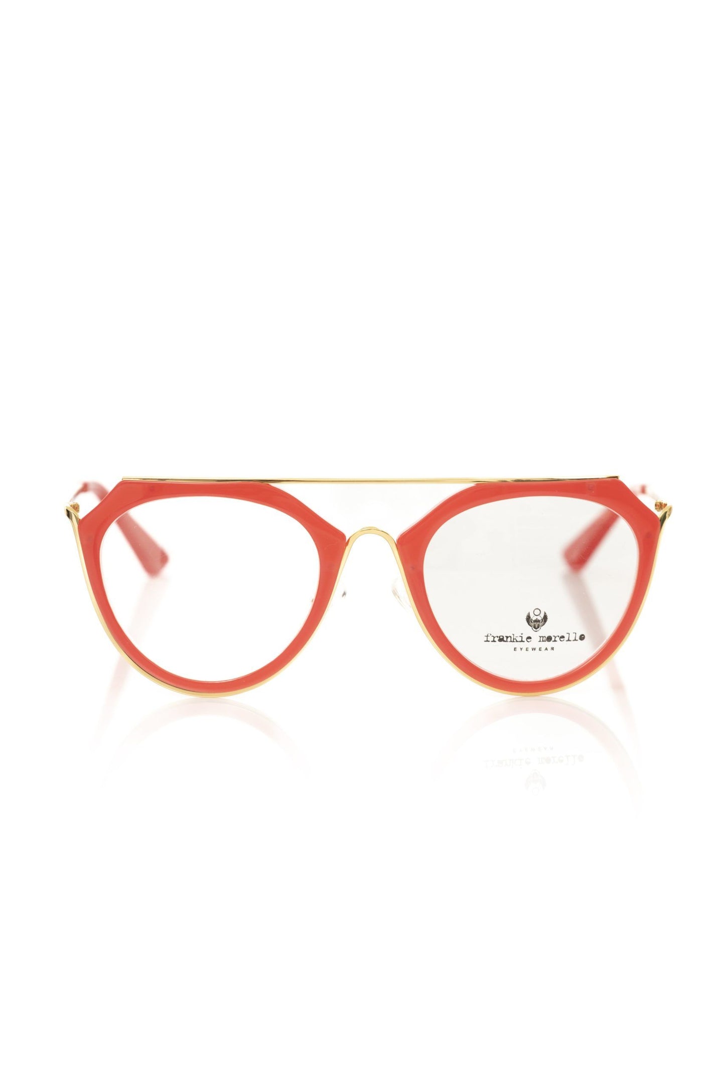 Montatura da donna Frankie Morello in acetato rosso