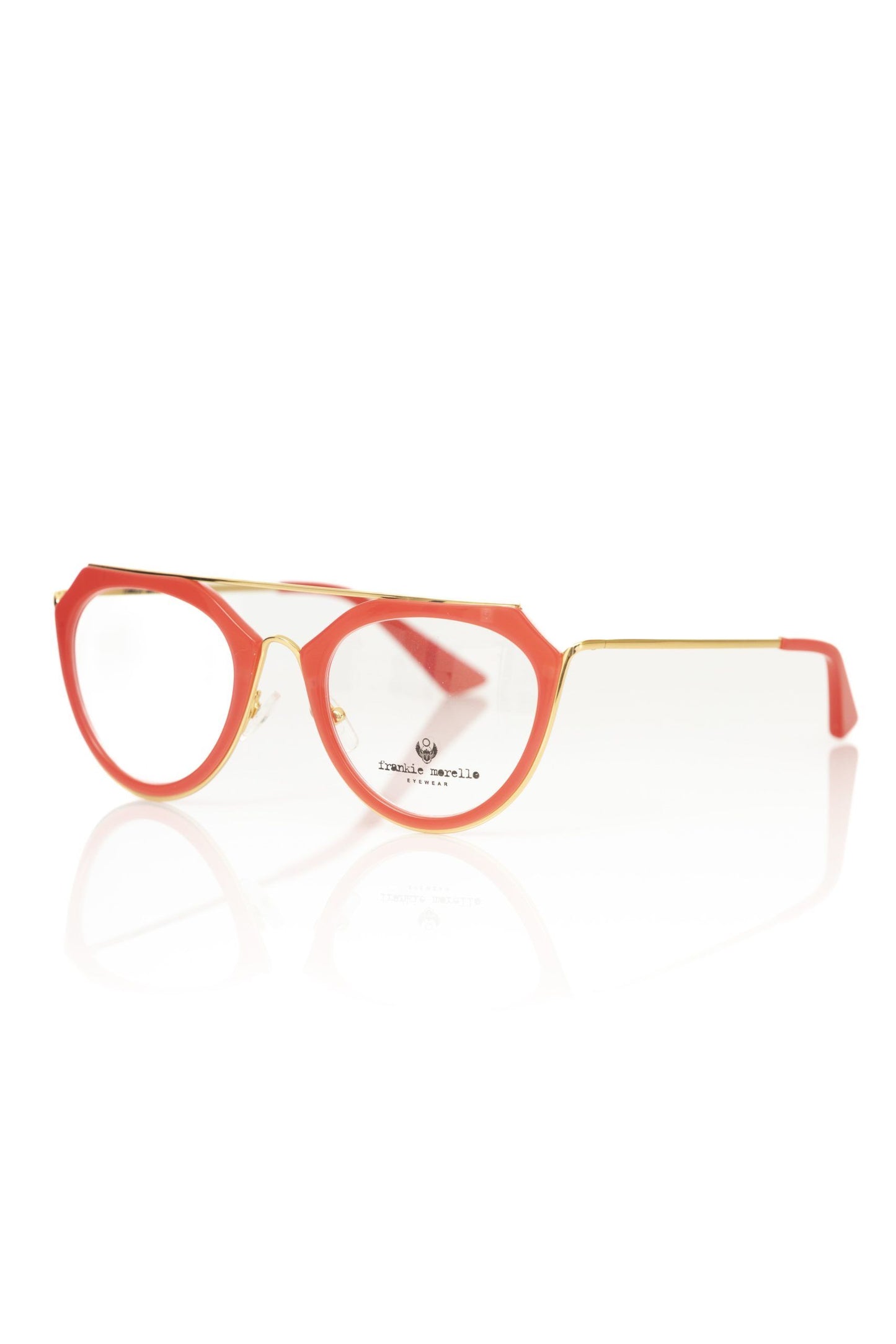 Montatura da donna Frankie Morello in acetato rosso