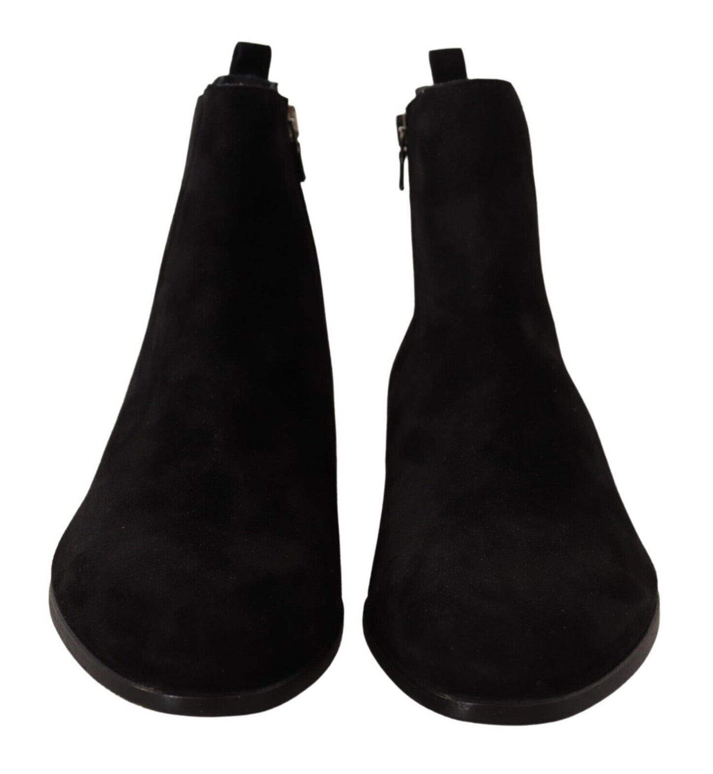 Eleganti stivali Chelsea in pelle scamosciata Dolce & Gabbana