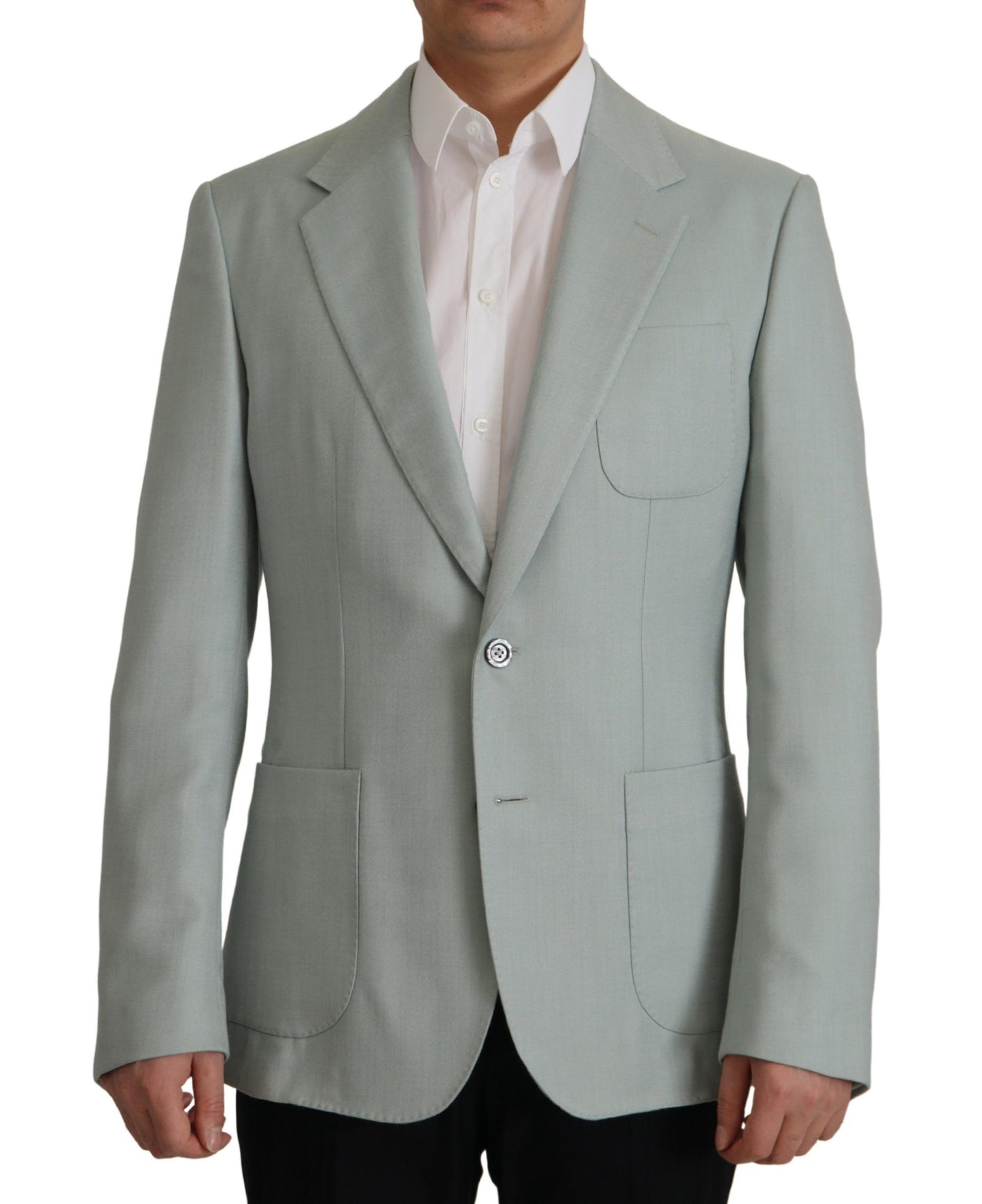 Dolce & Gabbana – Elegante Slim-Fit-Blazerjacke aus Kaschmir und Seide