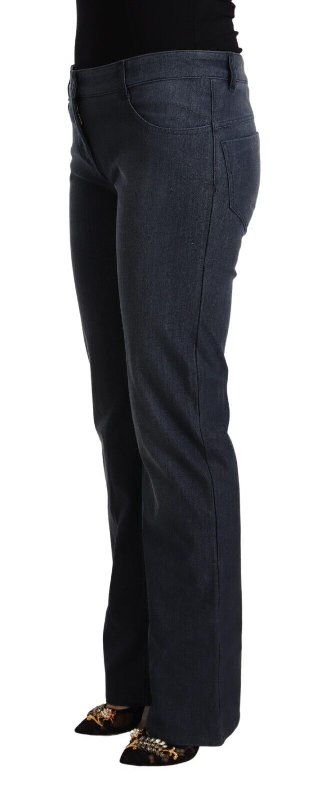 Jeans taglio dritto blu scuro MARGHI LO' Chic