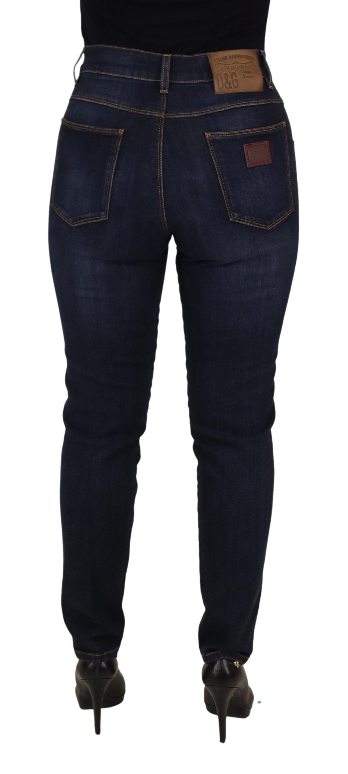 Dolce & Gabbana: valorizza il tuo stile in denim con i jeans skinny a vita alta