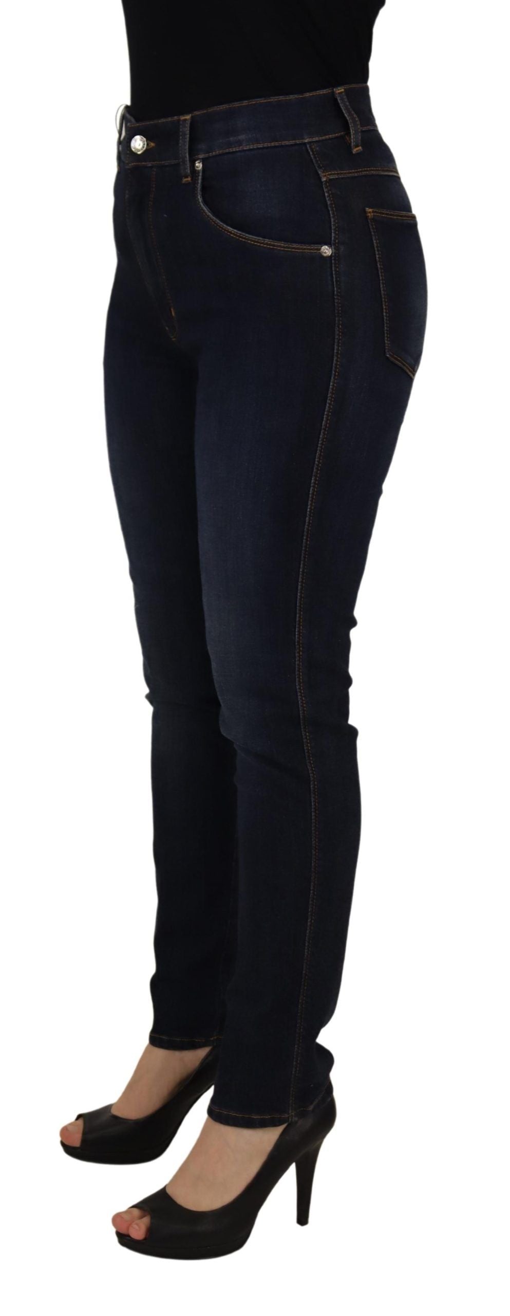 Dolce & Gabbana: valorizza il tuo stile in denim con i jeans skinny a vita alta