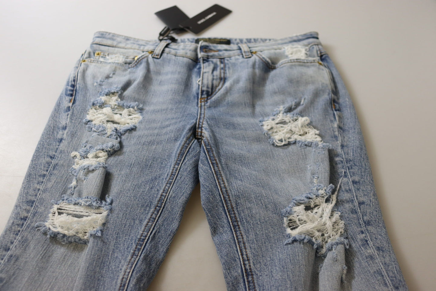 Dolce & Gabbana Elegant Skinny Fit Denim per uno stile sofisticato