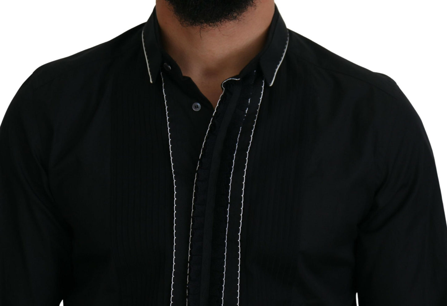 Dolce & Gabbana Elegantes Slim-Fit-Smokinghemd