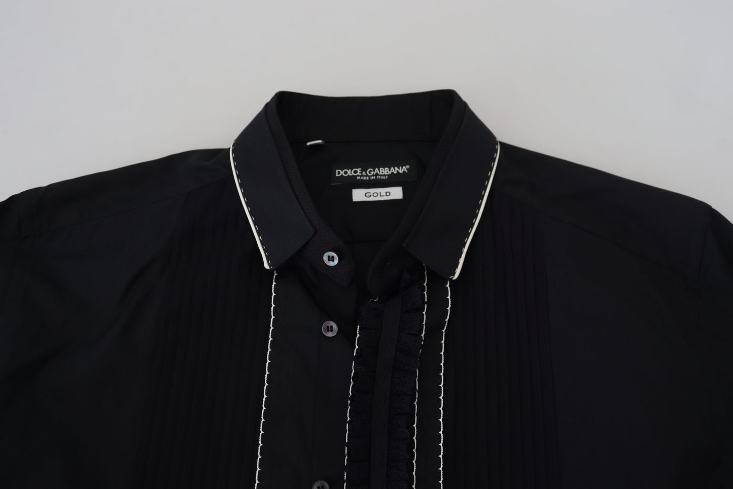 Dolce & Gabbana Elegantes Slim-Fit-Smokinghemd