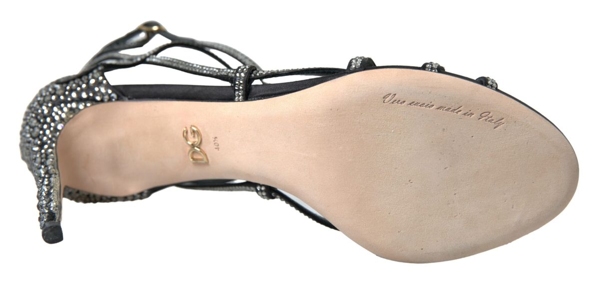 Dolce & Gabbana Elegante Keira Stiletto-Sandalen mit Strasssteinen