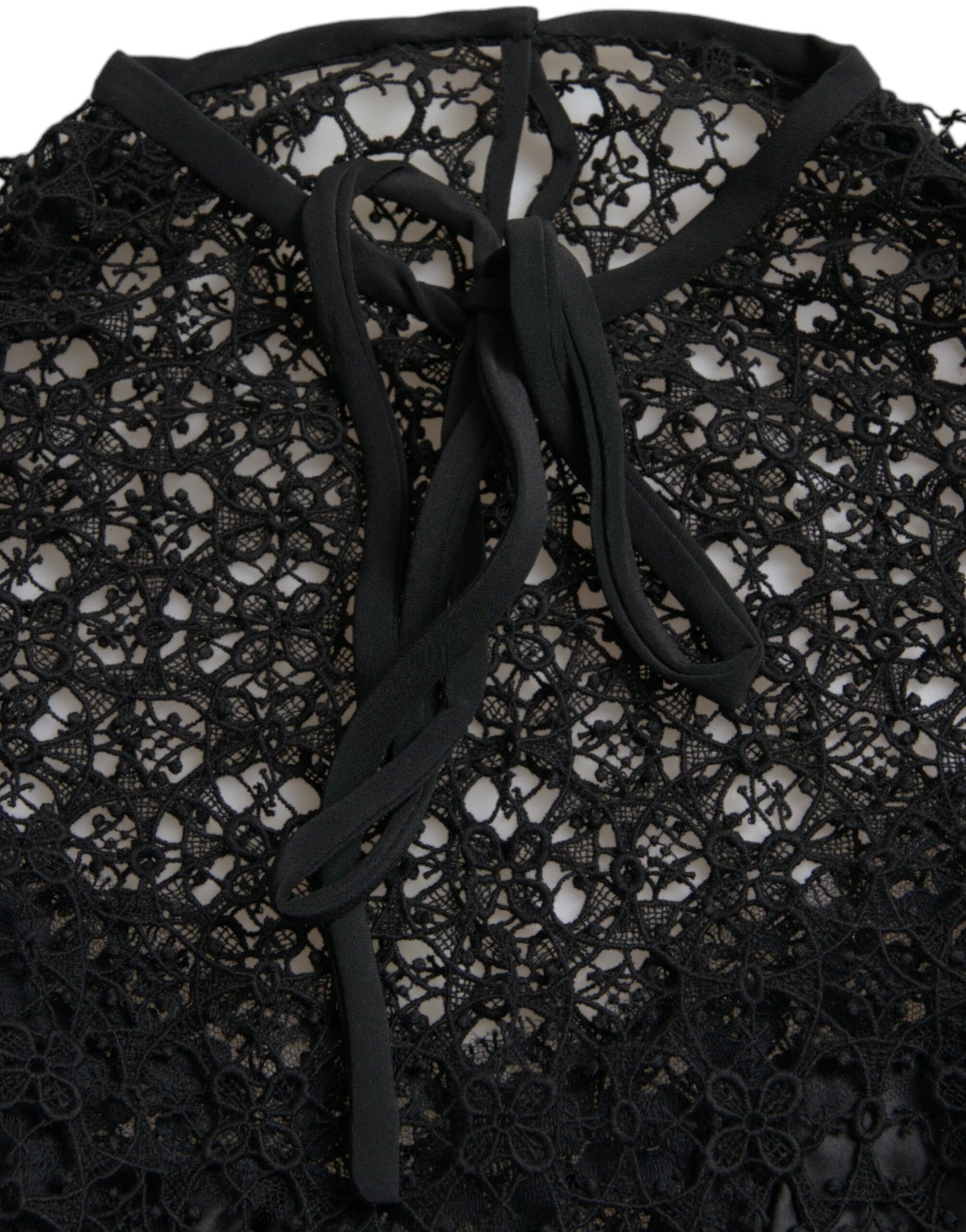Dolce & Gabbana Elegante camicetta in pizzo floreale