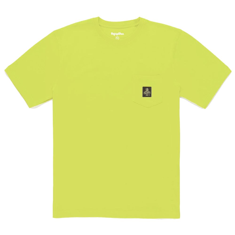 Refrigiwear Sunny Baumwoll-T-Shirt mit Logo auf der Brusttasche