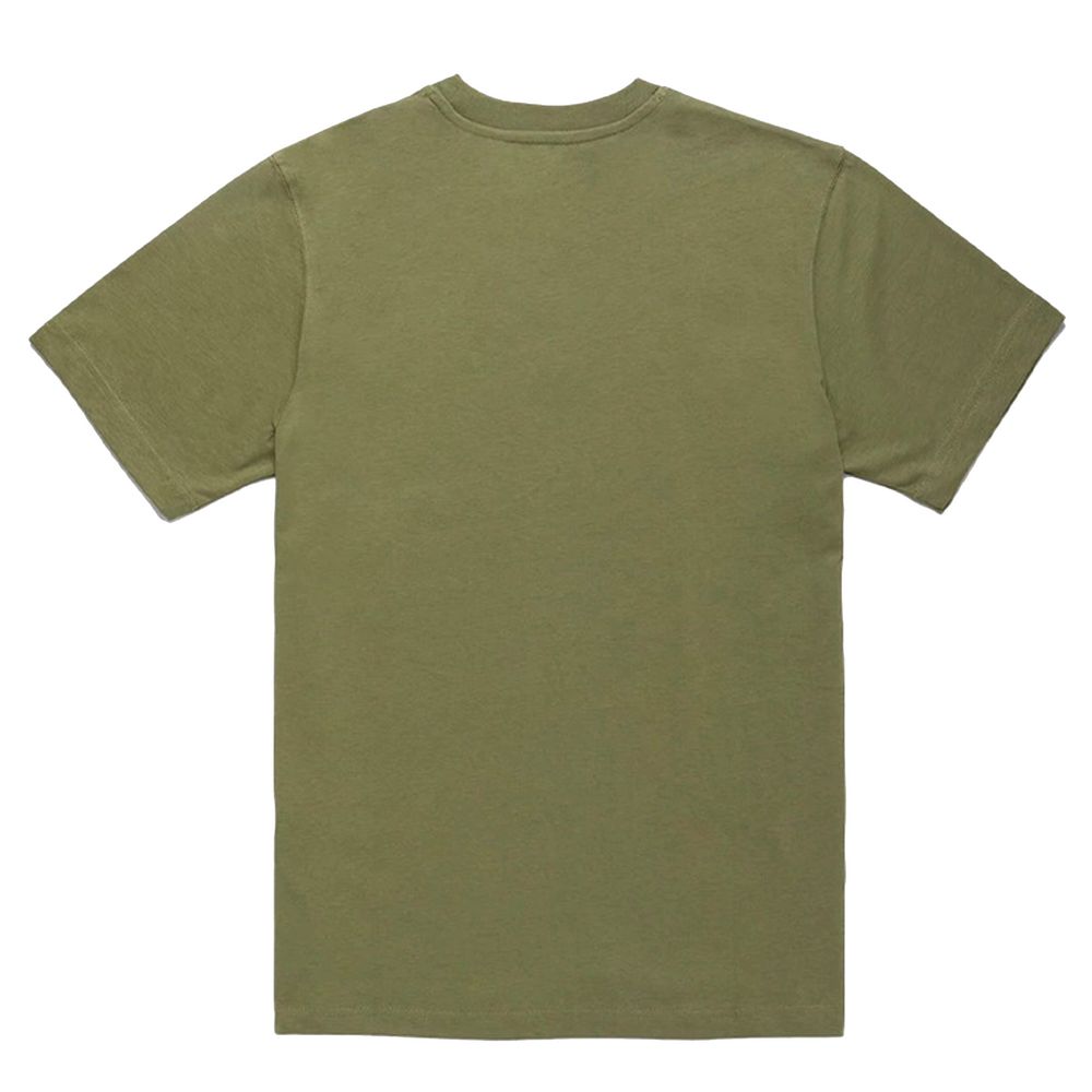Refrigiwear Army-Baumwoll-T-Shirt mit Kontrastlogo