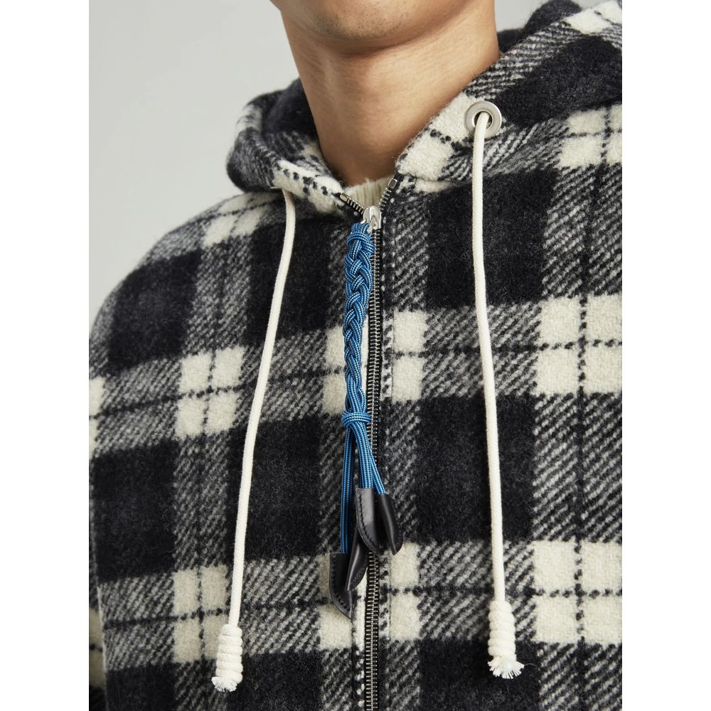 Palm Angels Black Cashmere Men Sweater
