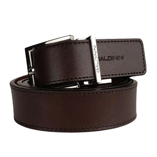 Cintura da uomo Baldinini Trend in pelle di vitello marrone