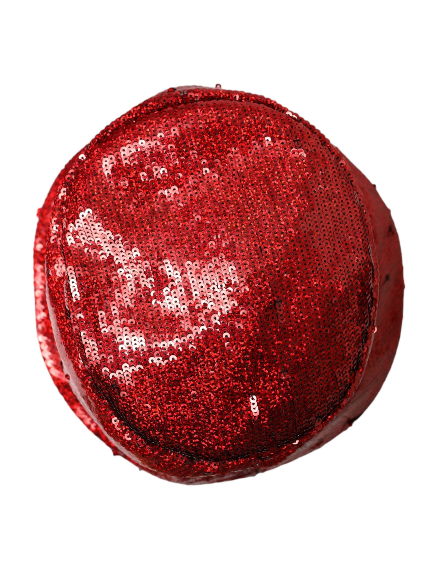 Dolce & Gabbana – Roter Nylon-Bucket-Hut mit Pailletten für Herren