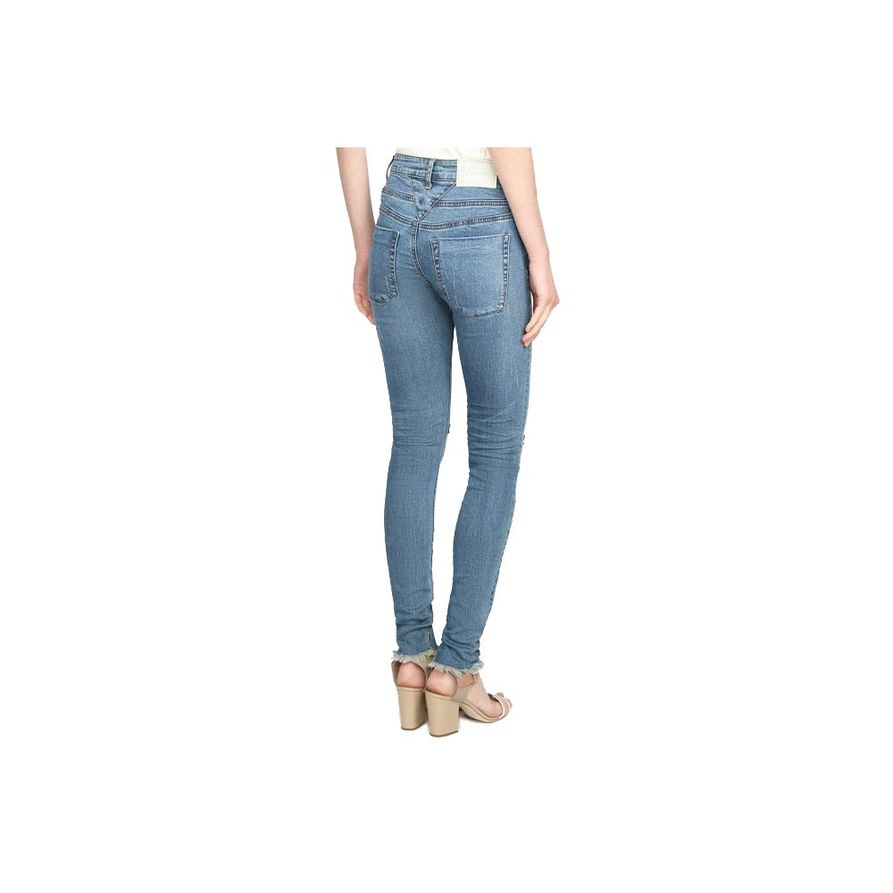 One Teaspoon – Jeans und Hose aus blauer Baumwolle