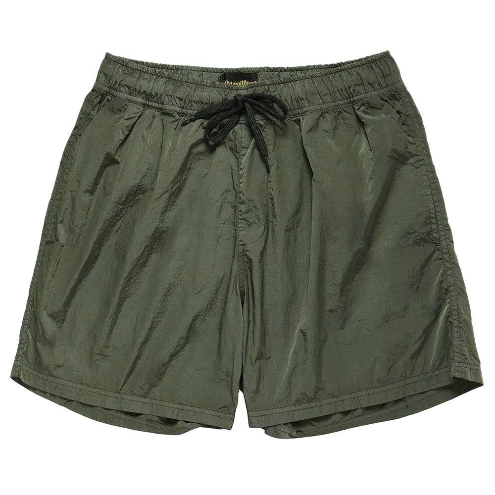 Refrigiwear Green Nylon Men's Swim Trunk
