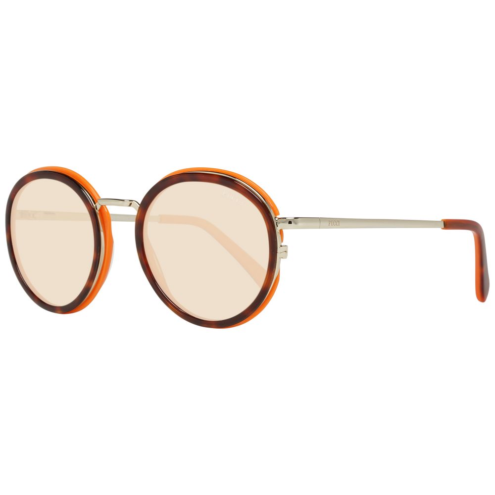 Emilio Pucci Braune Damen-Sonnenbrille