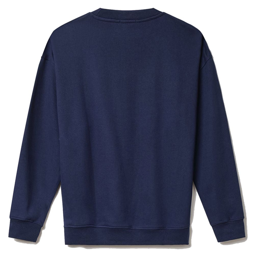 Maglione di cotone blu Hinnominate