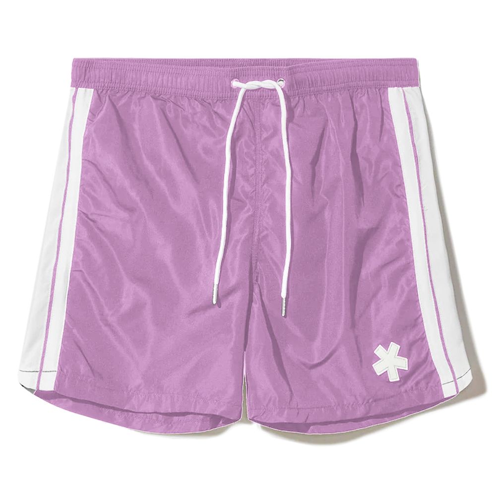 Comme Des Fuckdown Purple Polyester Men Swimwear