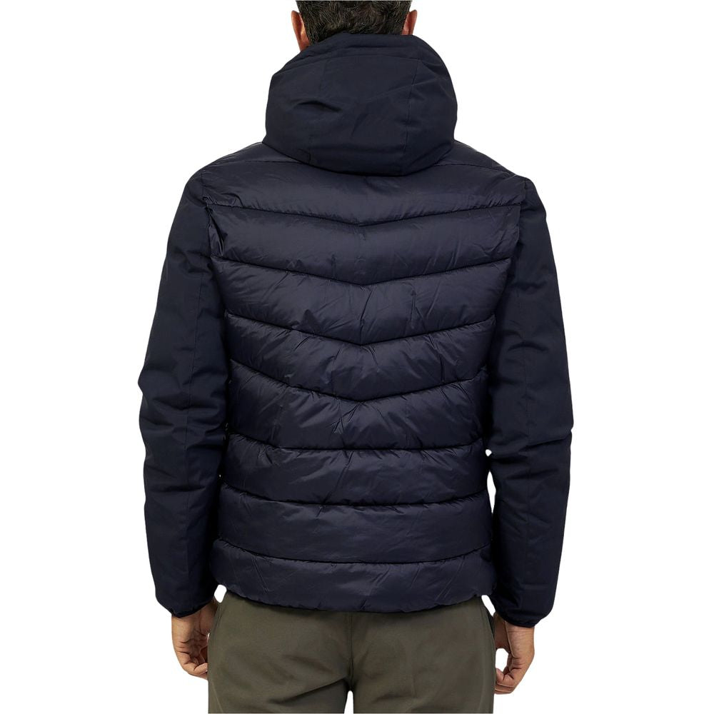 Yes Zee – Blaue Nylonjacke
