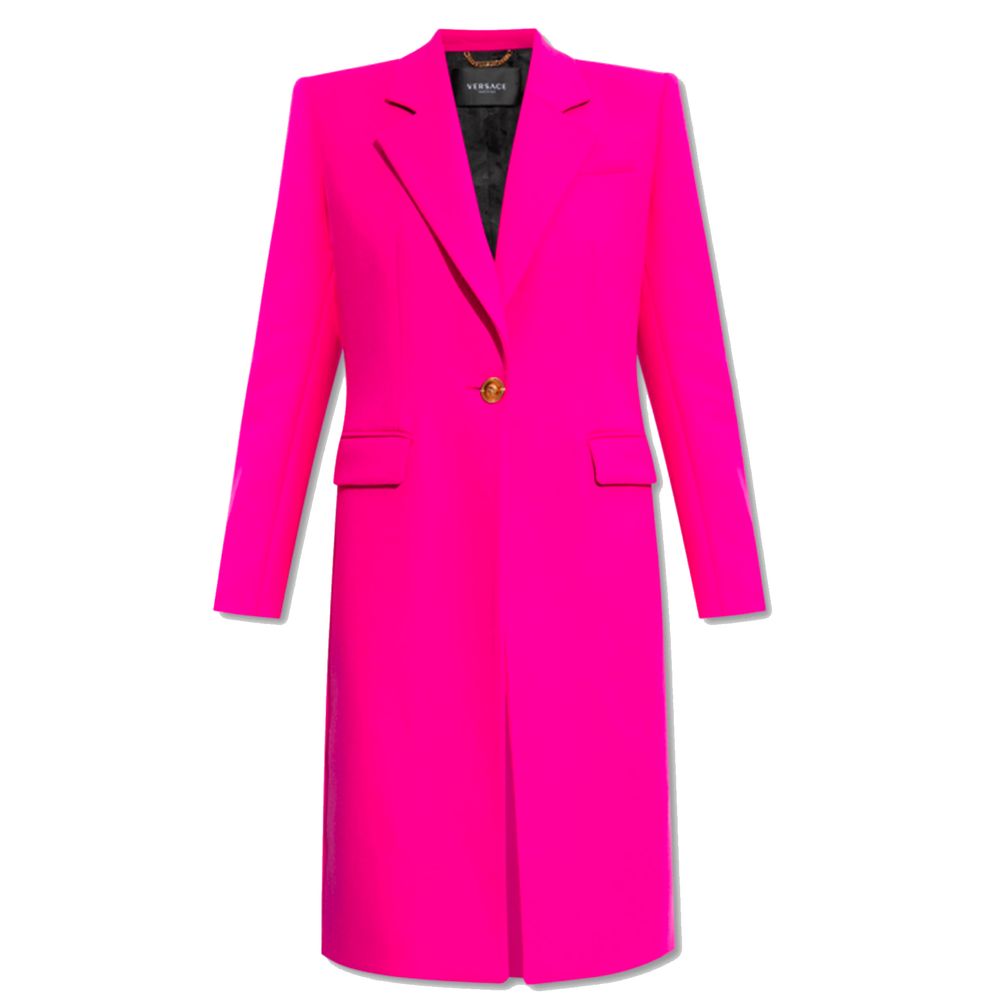 Versace Fuchsia Viskose Jacken & Mäntel