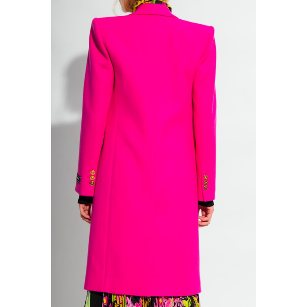 Versace Fuchsia Viskose Jacken & Mäntel