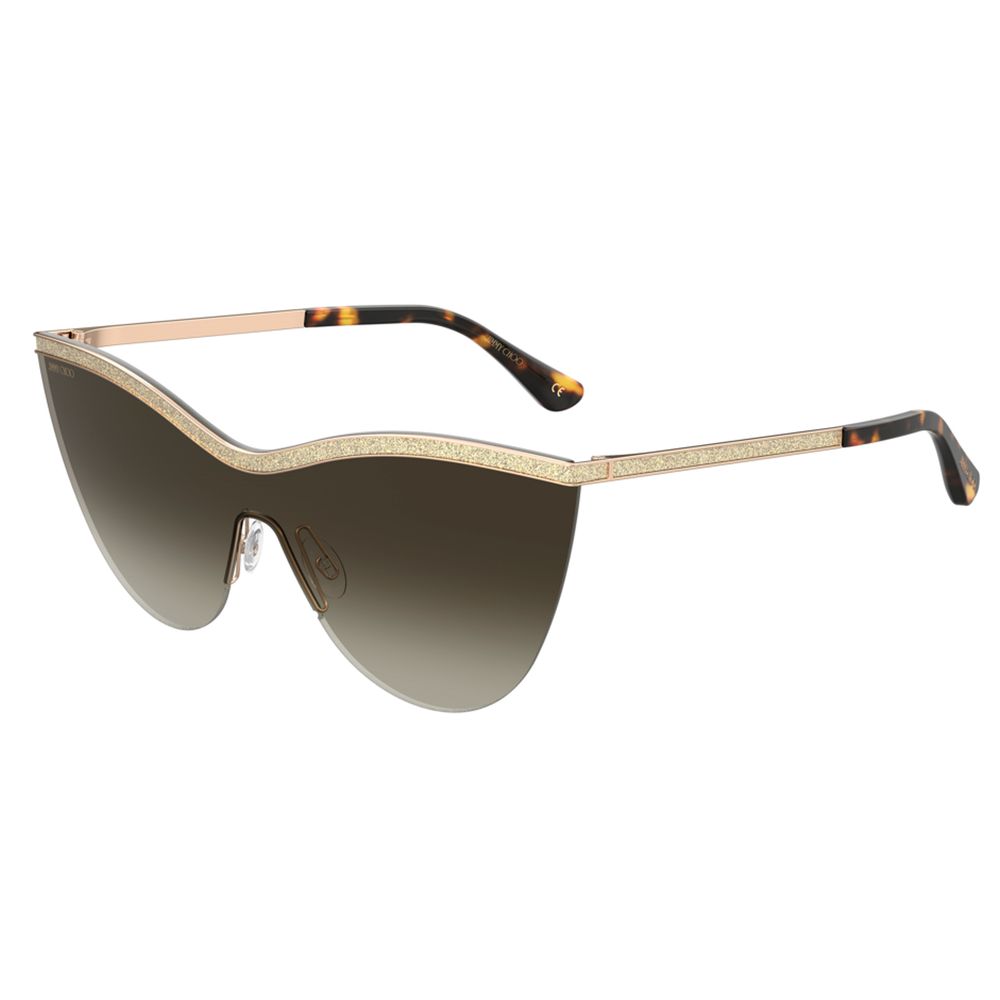 Jimmy Choo Sonnenbrille aus goldenem Metall