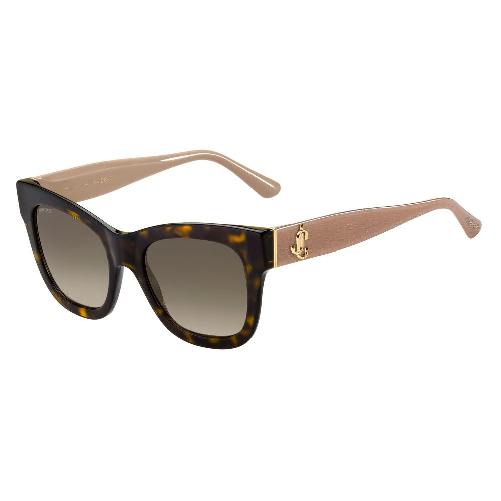 Jimmy Choo Zweifarbige Acetat-Sonnenbrille