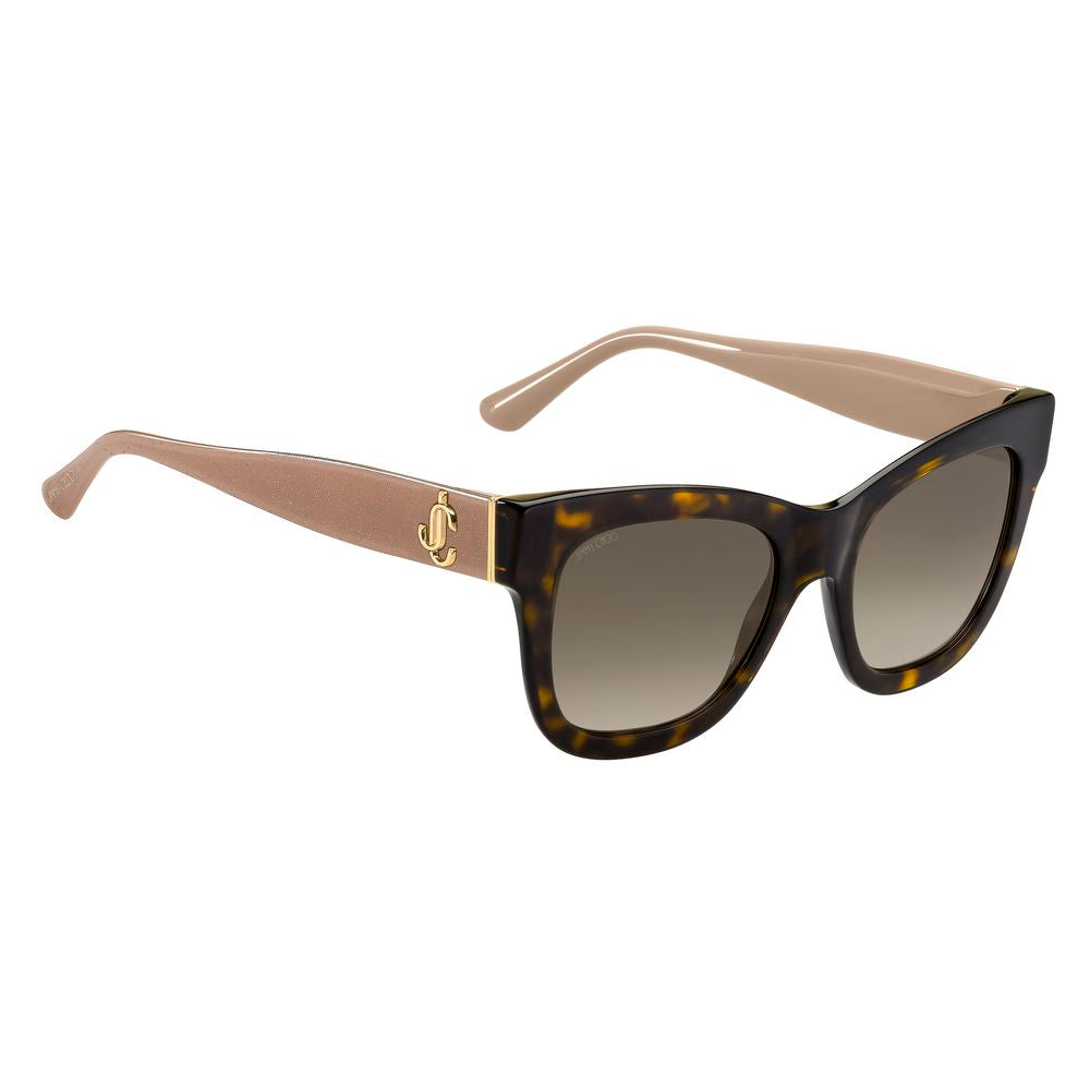 Jimmy Choo Zweifarbige Acetat-Sonnenbrille
