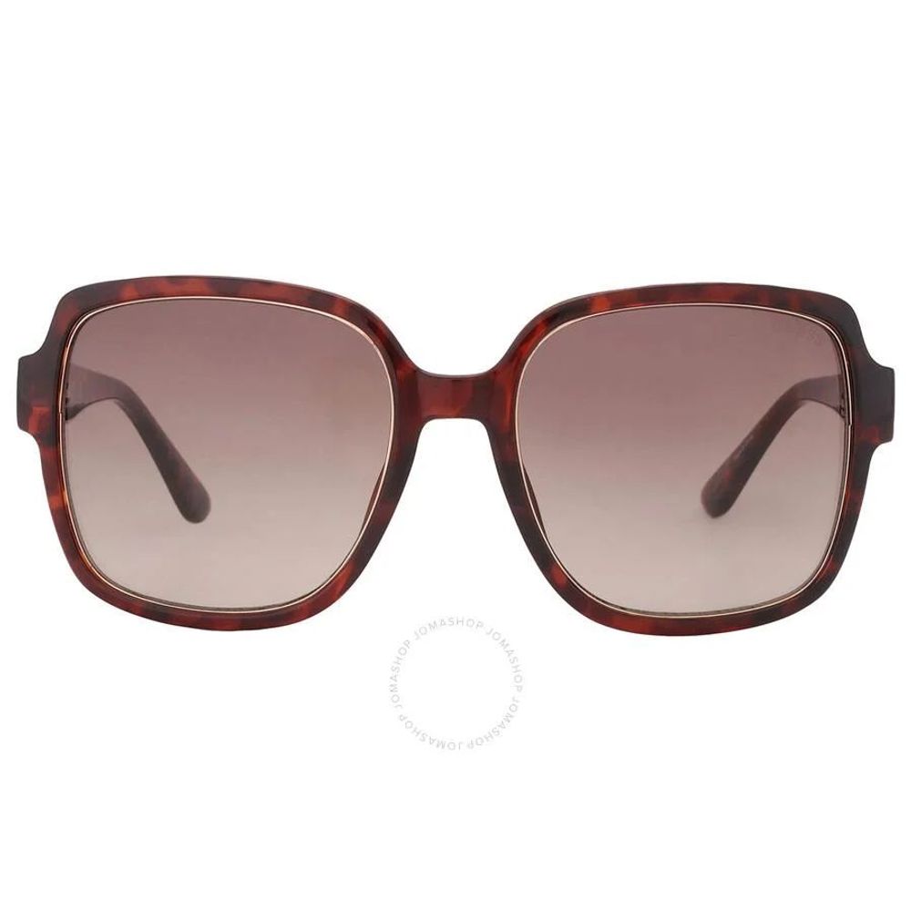Guess – Braune Sonnenbrille aus Harz