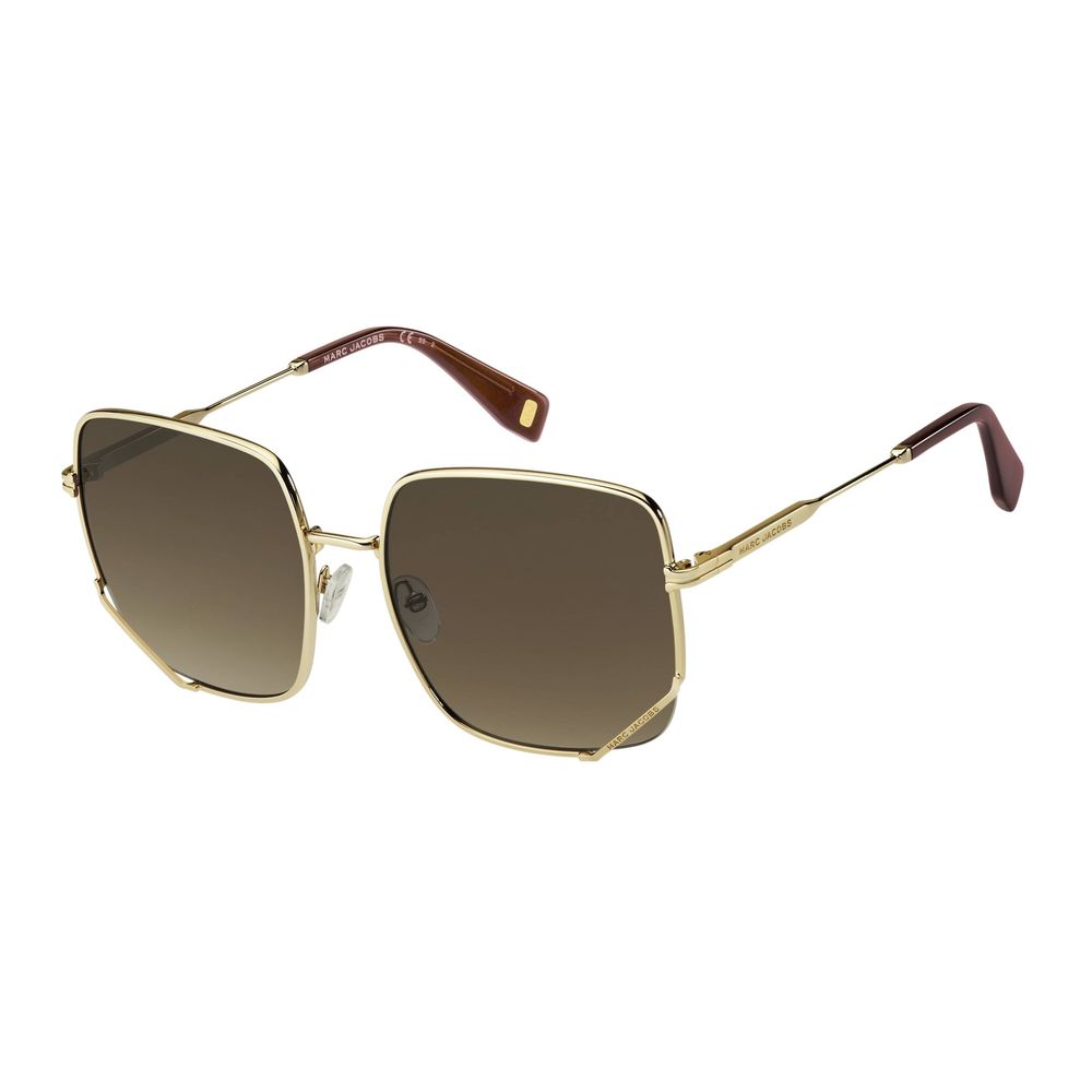 Marc Jacobs Sonnenbrille aus goldenem Metall
