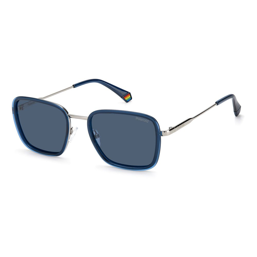 Polaroid Sonnenbrille aus blauem Kunststoff