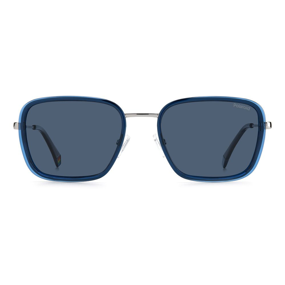 Polaroid Sonnenbrille aus blauem Kunststoff