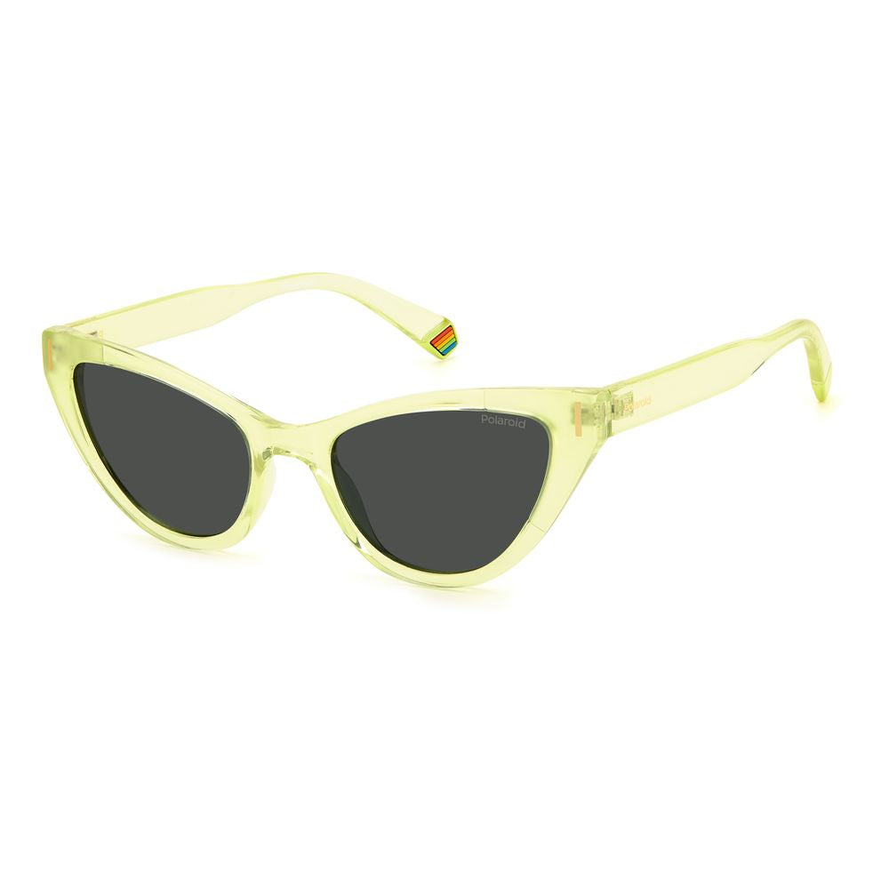 Polaroid Sonnenbrille aus gelbem Kunststoff