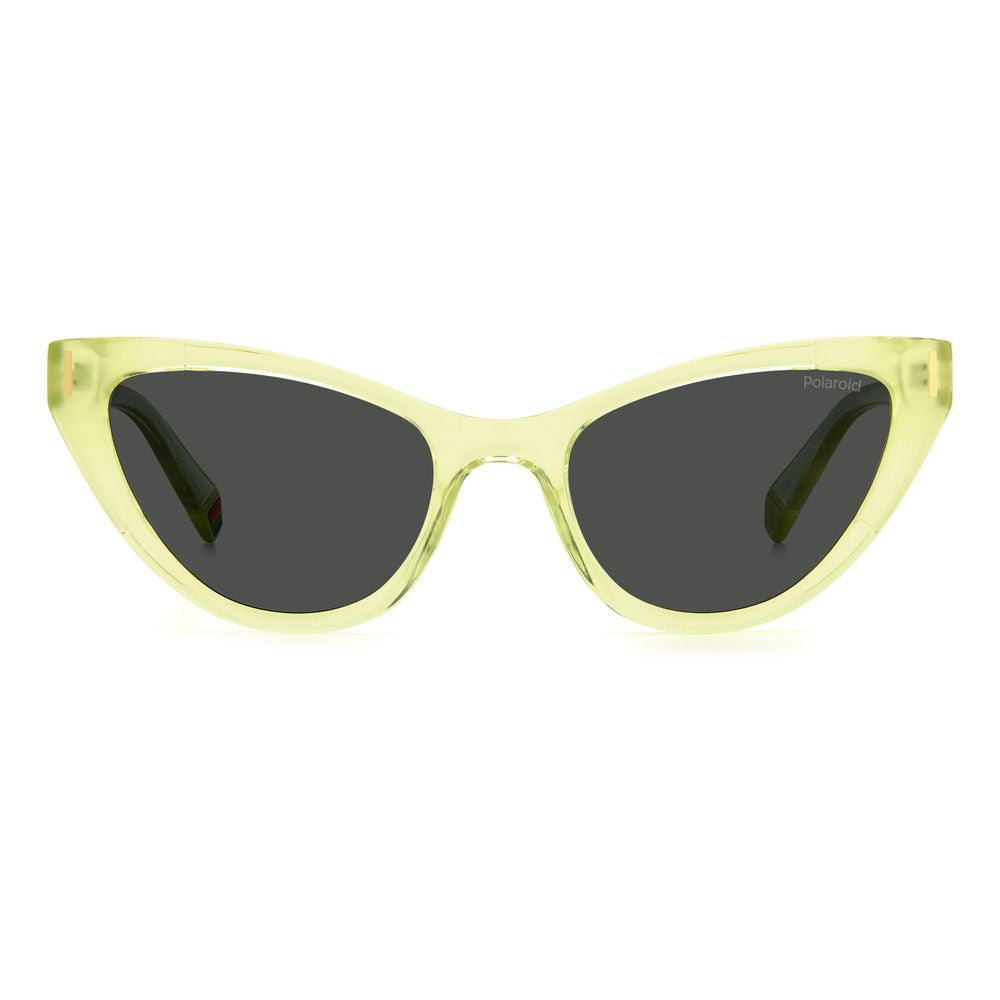 Polaroid Sonnenbrille aus gelbem Kunststoff