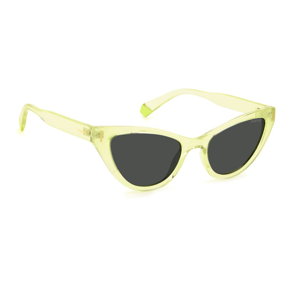 Polaroid Sonnenbrille aus gelbem Kunststoff