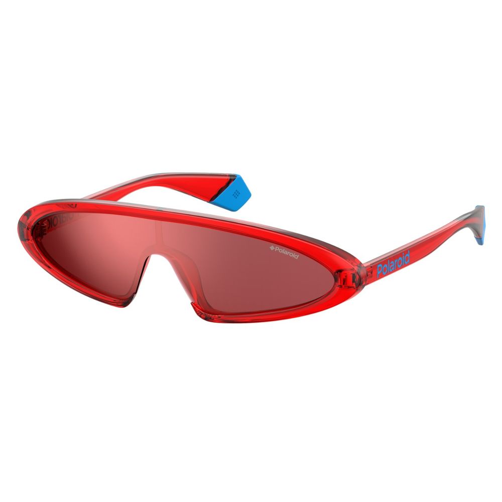 Polaroid Sonnenbrille aus rotem Kunststoff