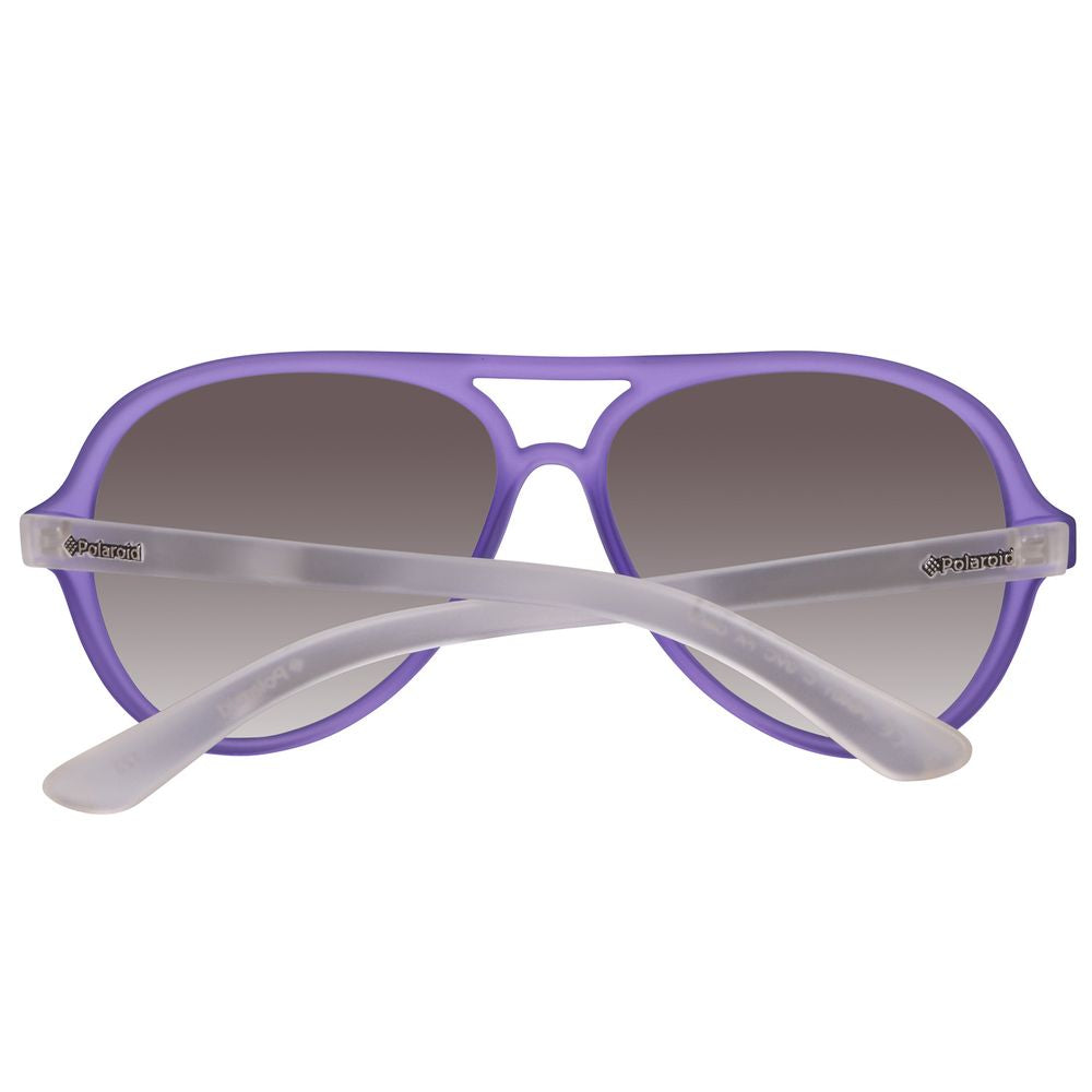 Polaroid – Lilafarbene Acetat-Sonnenbrille
