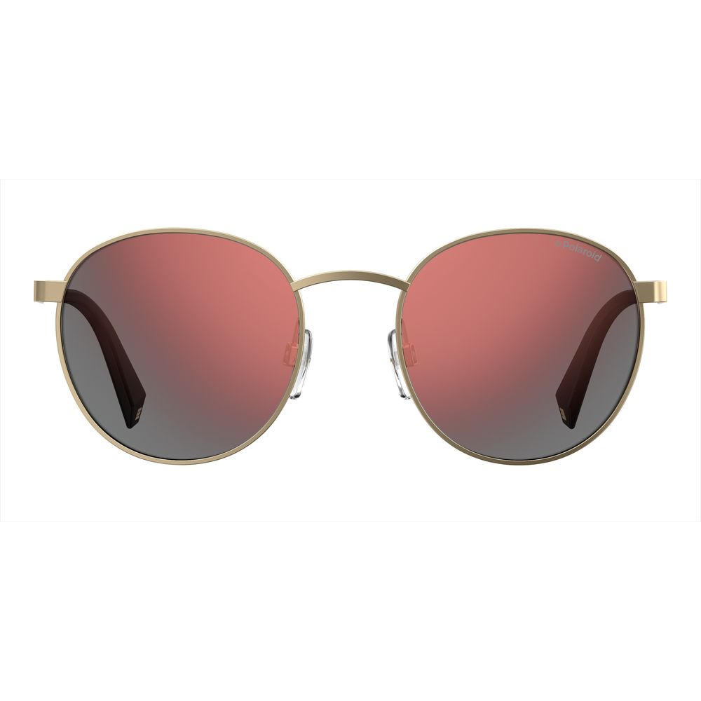 Polaroid Sonnenbrille aus goldenem Metall