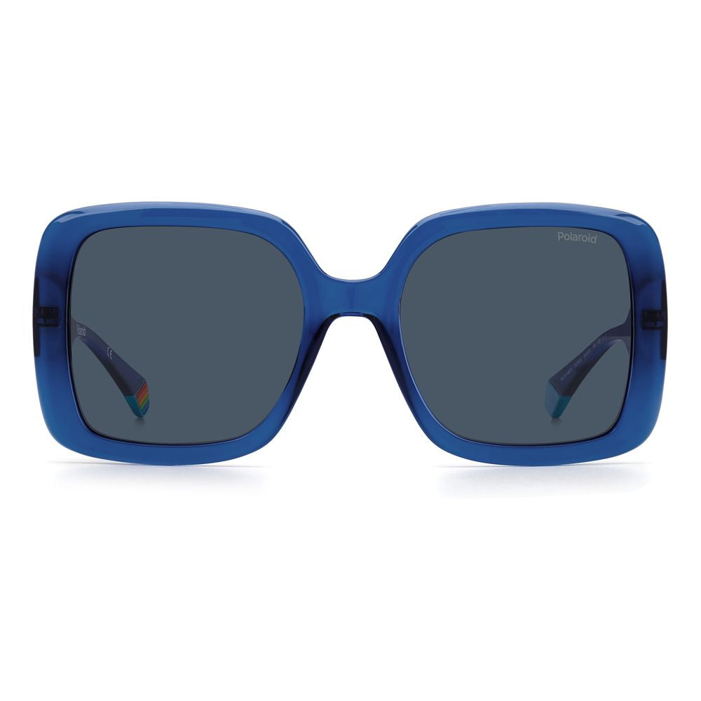 Polaroid Sonnenbrille aus blauem Kunststoff