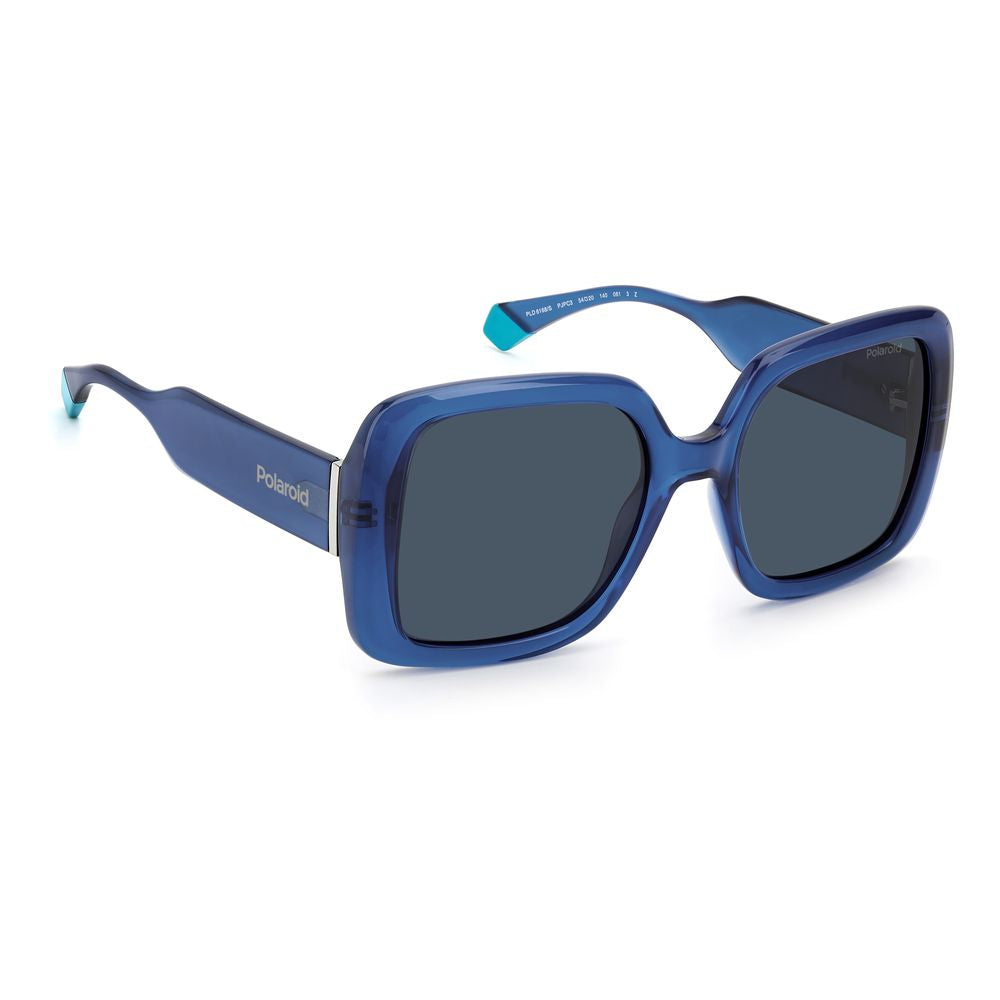 Polaroid Sonnenbrille aus blauem Kunststoff