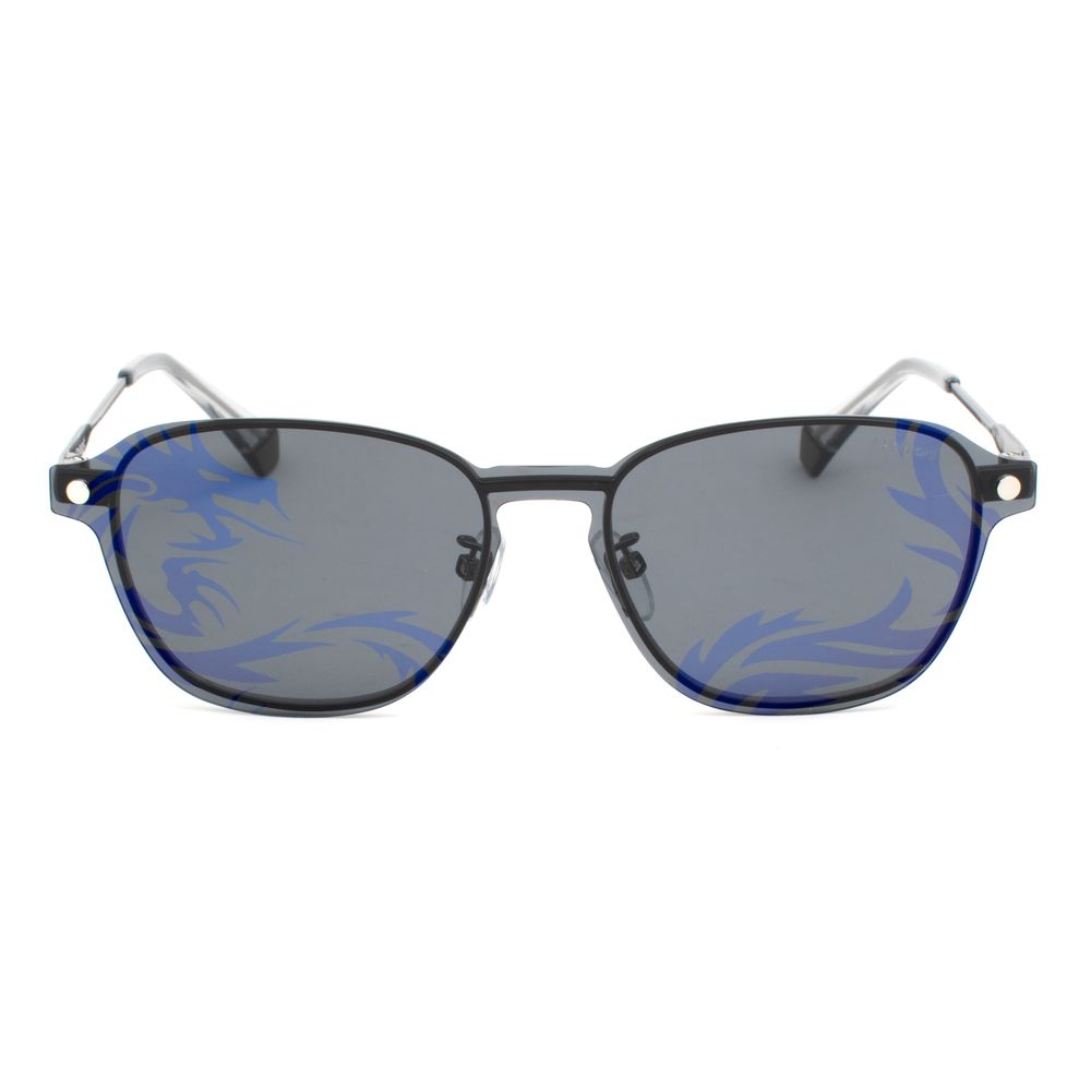 Polaroid Sonnenbrille aus silbernem Metall