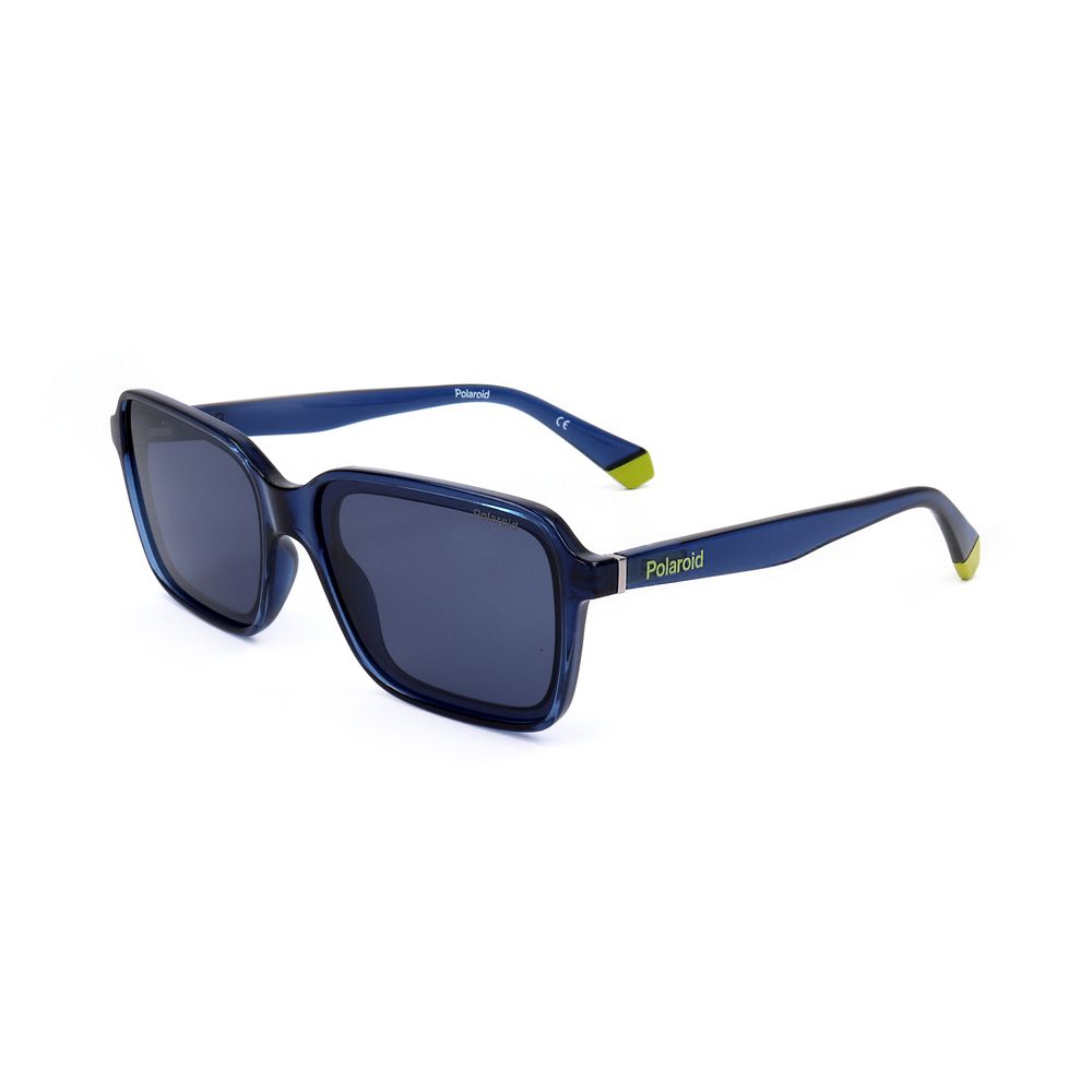 Polaroid Sonnenbrille aus blauem Metall