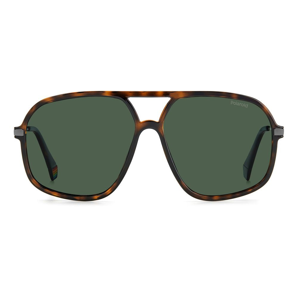 Polaroid Sonnenbrille aus braunem Kunststoff